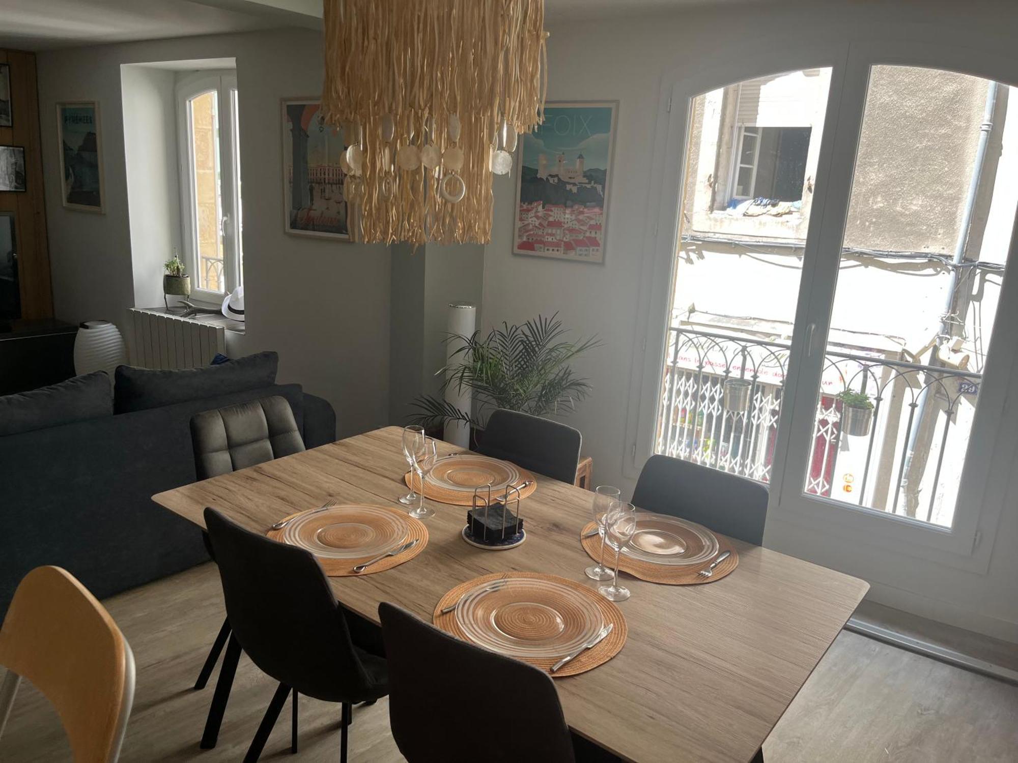 Bel Appartement Centre Ville De Фуа Екстер'єр фото